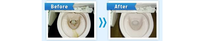 トイレクリーニング例